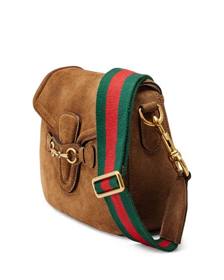 gucci lady web medium suede crossbody bag|Gucci Medium Suede Lady Web Crossbody .